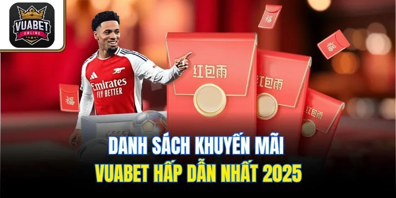 Danh sách khuyến mãi Vuabet hấp dẫn nhất 2025